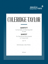 QUINTET in F sharp minor, Op.10 (parts only)