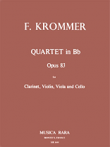 QUARTET Op.83 in Bb major (set of parts)