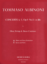 CONCERTO a 5 Op.9 No.11 in Bb major