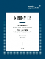 TWO QUARTETS (set of parts)