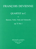 QUARTET in C major Op.73 No.1 (score & parts)