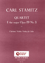 QUARTET in Eb major Op.19 No.1 (set of parts)