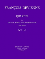 QUARTET Op.73 No.3 in G minor (parts only)