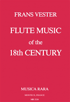 FLUTE MUSIC OF THE 18th CENTURY (paperback)