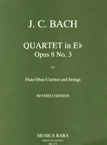 QUARTET in Eb major Op.8 No.3