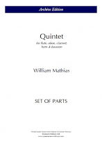 QUINTET Op.22 (set of parts)