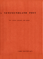 A NEWFOUNDLAND POSY