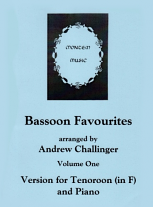 BASSOON FAVOURITES Volume 1 (for Tenoroon in F)