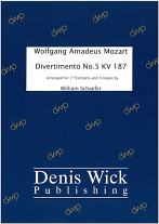 DIVERTIMENTO No.5 KV187 (score & parts)