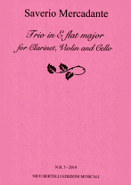 TRIO in E flat major (score & parts)
