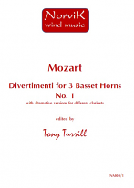 DIVERTIMENTO No.1 K439b (score & parts)