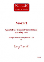 QUINTET in Fmajor, from K515 (score & parts)