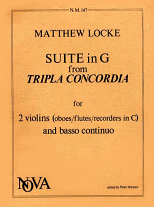 SUITE in G from Tripla Concordia