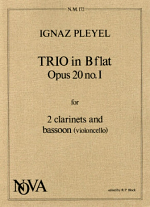TRIO in Bb major Op.20 No.1 (set of parts)
