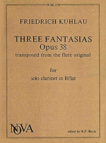THREE FANTASIAS Op.38