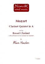 CLARINET QUINTET in A major KV581 (score & parts)