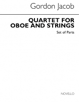 QUARTET for Oboe & Strings (set of parts)