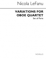 VARIATIONS FOR OBOE QUARTET (set of parts)