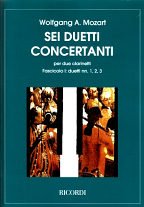 6 DUETTI CONCERTANTE Volume 1