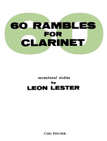 60 RAMBLES FOR CLARINET