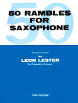 50 RAMBLES for Saxophone