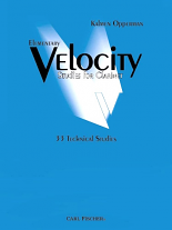 ELEMENTARY VELOCITY STUDIES