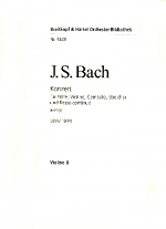 CONCERTO IN A MINOR BWV 1044 Violin 2