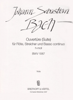 OVERTURE (Suite) in B minor BWV1067 Viola