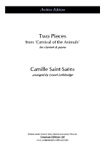 TWO PIECES from Carnival of the Animals