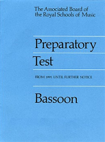 PREPARATORY TEST Bassoon