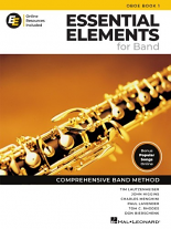 ESSENTIAL ELEMENTS for Band -  Oboe Book 1 + Online Resources