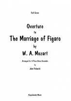 THE MARRIAGE OF FIGARO Overture (score & parts)