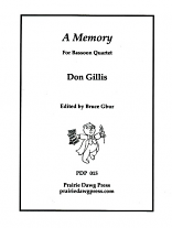 A MEMORY (score & parts)