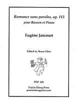 ROMANCE SANS PAROLES Op.113