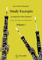 STUDY EXCERPTS for Oboe Quintet Volume 1