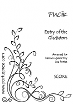 ENTRY OF THE GLADIATORS (score & parts)