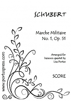 MARCHE MILITAIRE Op.51 No.1