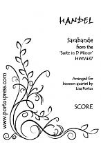 SARABANDE (score & parts)