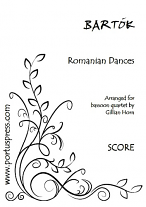 ROMANIAN DANCES (score & parts)
