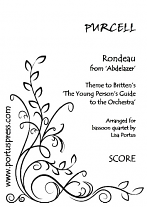 RONDEAU from Abdelazer (score & parts)