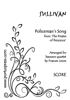 POLICEMAN'S SONG (score & parts)