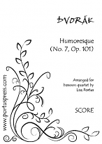 HUMORESQUE Op.101 No.7 score & parts