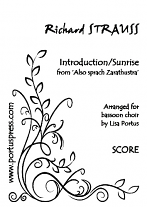 INTRODUCTION/SUNRISE form Also Sprach Zarathustra (score & parts)