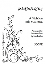 A NIGHT ON BALD MOUNTAIN (score & parts)
