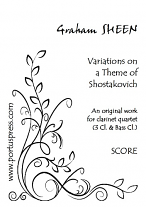 VARIATIONS on a Theme of Shostakovich  (score & parts)