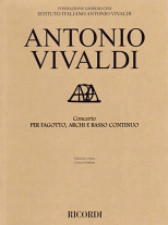 CONCERTO in C FVIII/13 - Score