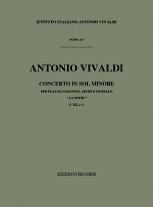 CONCERTO in G minor 'La Notte' RV439 score