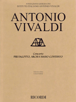 CONCERTO in a minor FVIII/2 study score