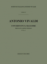 CONCERTO in F FVI/1 Op.10/5 study score