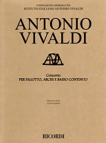 CONCERTO in E minor FVIII/6 Study Score